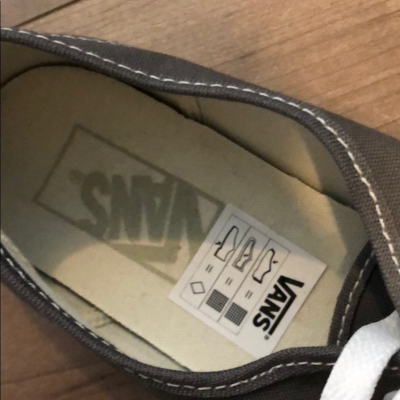 Gray vans off-the-wall men brand new - Picture 5 of 5